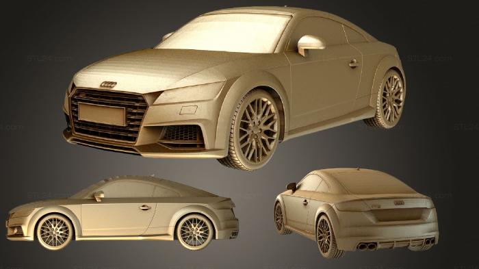 Vehicles (AUDI TTS COUPE 2015, CARS_0630) 3D models for cnc
